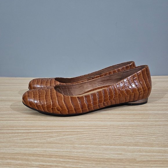 Vionic Shoes Vionic Flat Jewel Hannah Ballet Womens Espresso Brown